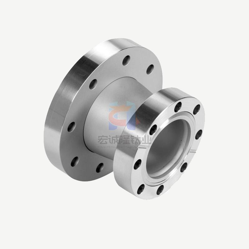 Titanium flange